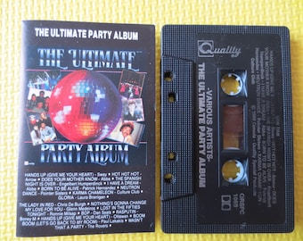 El ÁLBUM DEFINITIVO DE LA FIESTA, Música Rock y Pop, Cinta de Casete de 1988, Casete Vintage