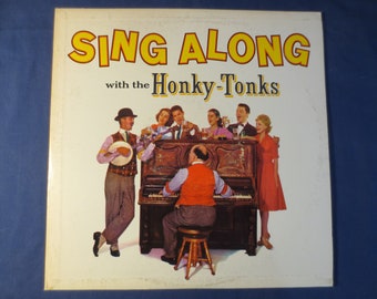 Zing mee met de Honky Tonks-vinylplaat, LP 1961