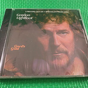 GORDON LIGHTFOOT, Factory SEALED, Gord&#39;s Gold, Gordon Lightfoot Cd, Gordon Lightfoot Album, Gordon Lightfoot Hits, Gordon Lightfoot Songs