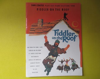 Vintage bladmuziekboek Fiddler on the Roof - Soundtrack 1993