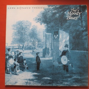 The MOODY BLUES, LONG Distance, Rock Records, Vintage Vinyl, Record Vinyl, Records, Vinyl Records, Rock Vinyl, Vintage Records, 1981 Records