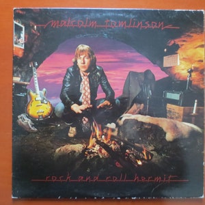 MALCOLM TOMLINSON Lp, Rock and Roll Hermit, Rock Records, Vintage Vinyl, Rock Album, Rock Vinyl, Vinyl Album, Vintage Records, 1979 Records
