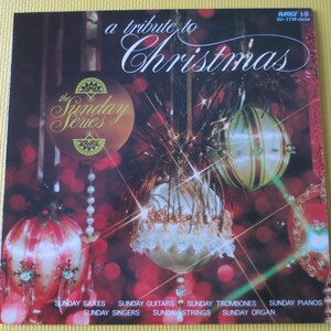 Vintage Records, TRIBUTE to CHRISTMAS, CHRISTMAS Album, Christmas Record, Christmas Vinyl, Christmas Lp, Vintage Vinyl, Albums, 1976 Records