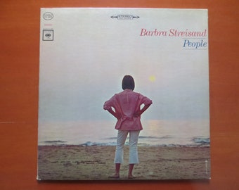 Barbra Streisand "People" Vinyl LP - 1964 Vintage Pop Record