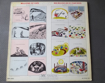 Vintage "Picture Book Parade" Kids Vinyl Record LP - 1961