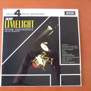 FRANK CHACKSFIELD, Phase 4 Records, The New LIMELIGHT, Jazz Records, Jazz Vinyl, Jazz Albums, Vinyl Record, Vintage Records, 1965 Records