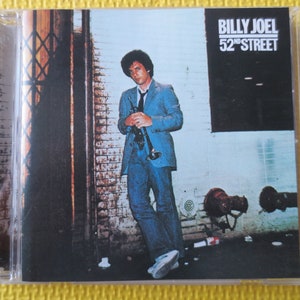 Vintage Cds, BILLY JOEL, 52nd STREET, Billy Joel Cd, The Bridge Cd, Rock Cd, Rock Music Cd, Pop Music Cd, Pop Cd, Rock Lp, 1998 Compact Disc
