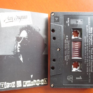 MARY COUGHLAN Tape, Tired and EMOTIONAL, Mary Coughlan Music, Tape Cassette, Rock Cassette, Mary Coughlan Lp, Cassette Tapes, 1987 Cassette