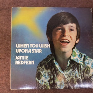 JAMIE REDFERN, When You WISH Upon a Star, Jamie Redfern Album, Jamie Redfern Vinyl, Jamie Redfern Lp, Vintage Records, 1971 Records