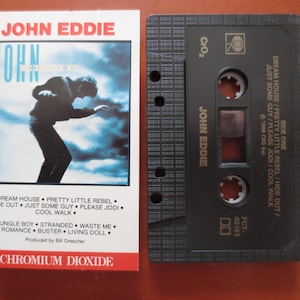 Vintage Kassette, JOHN EDDIE, Classic ROCK Tape, John Eddie Lp, Tonbandkassette, John Eddie Album, Kassette, Rock Kassette, 1986 Kassette