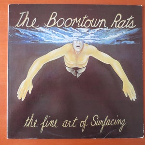 The BOOMTOWN RATS, SURFACING, Boomtown Rats Record, Boomtown Rats Albums, Record Vinyl, Records, Vinyl Albums, Vintage Records, 1979 Records