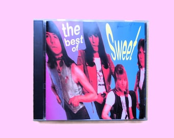 The SWEEET, HITS Album, ROCK Music, 1997 Compact Disc, Vintage Cd