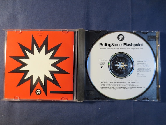 The Rolling Stones – Flashpoint (1991) CD - Etsy