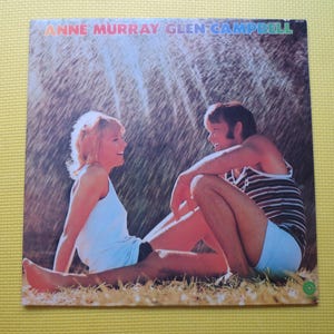 ANNE MURRAY, GLEN Campbell, Anne Murray Record, Glen Campbell Record, Vintage Records, Country Record, Record, Vinyl Record, 1971 Records