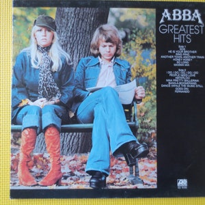 ABBA, GREATEST Hits, ABBA Record, Abba Album, Abba Lp, Abba Vinyl, Disco Lp ,Disco Record, Disco Album, Disco, Vintage Records, 1975 Record