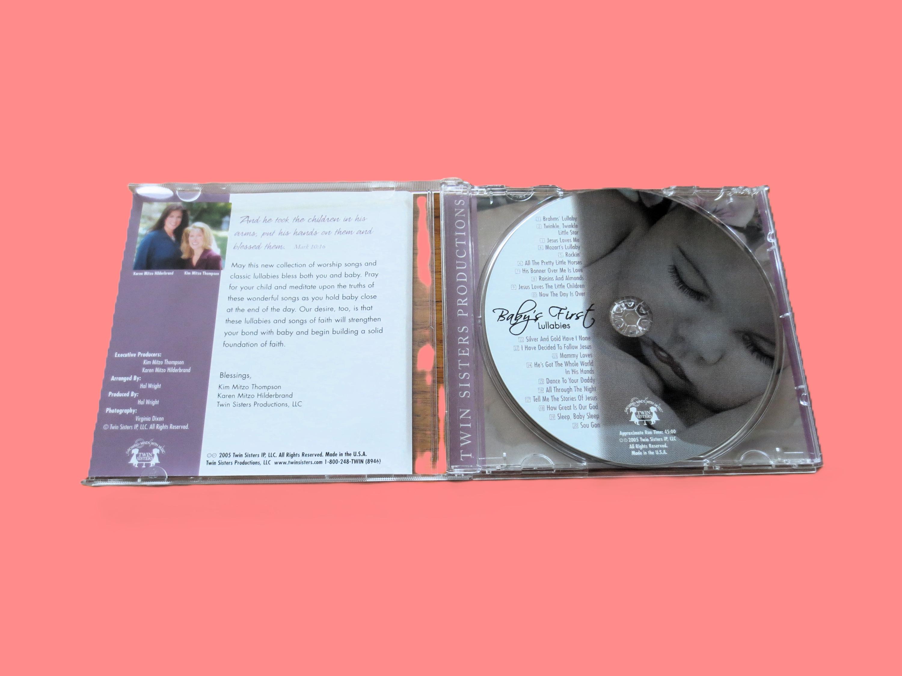 Baby's FIRST LULLABIES, Children's Music, 2005 Compact Disc