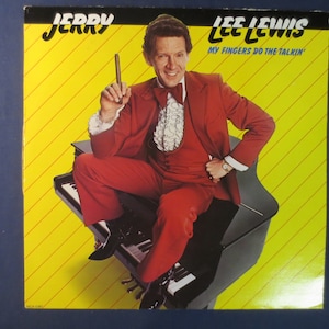 Vintage Records, JERRY LEE LEWIS, My Fingers Do the Talking, Rock Records, Vintage Vinyl, Records, Vinyl Records, Vinyl Lps, 1978 Records image 1