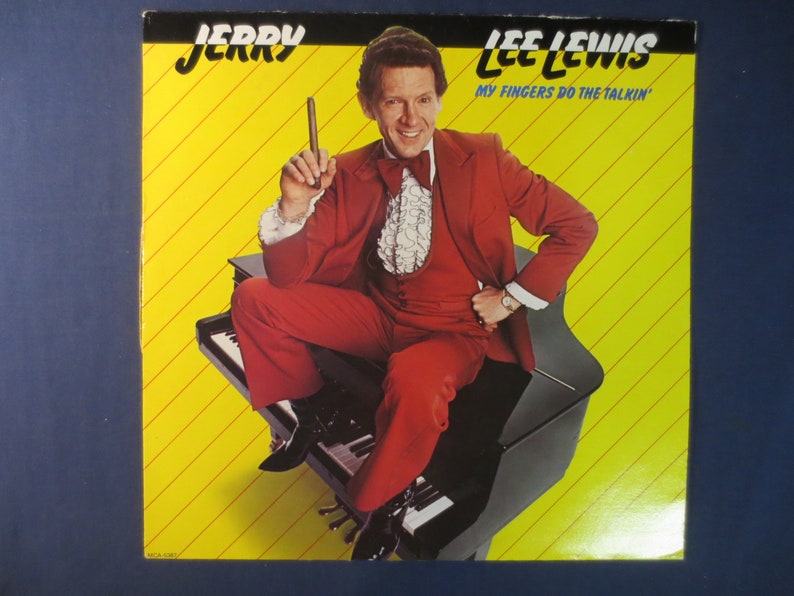 Vintage Records, JERRY LEE LEWIS, My Fingers Do the Talking, Rock Records, Vintage Vinyl, Records, Vinyl Records, Vinyl Lps, 1978 Records image 1