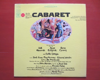 CABARET, Broadway Album, Jazz Record, Jazz Vinyl, Vintage Vinyl, Record Vinyl, Record, Vinyl Record, Vinyl Lp, Vintage Records, 1966 Records