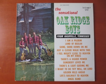 OAK RIDGE BOYS, The Sensational, Vintage Album, 1965 Record, Vinyl Lp