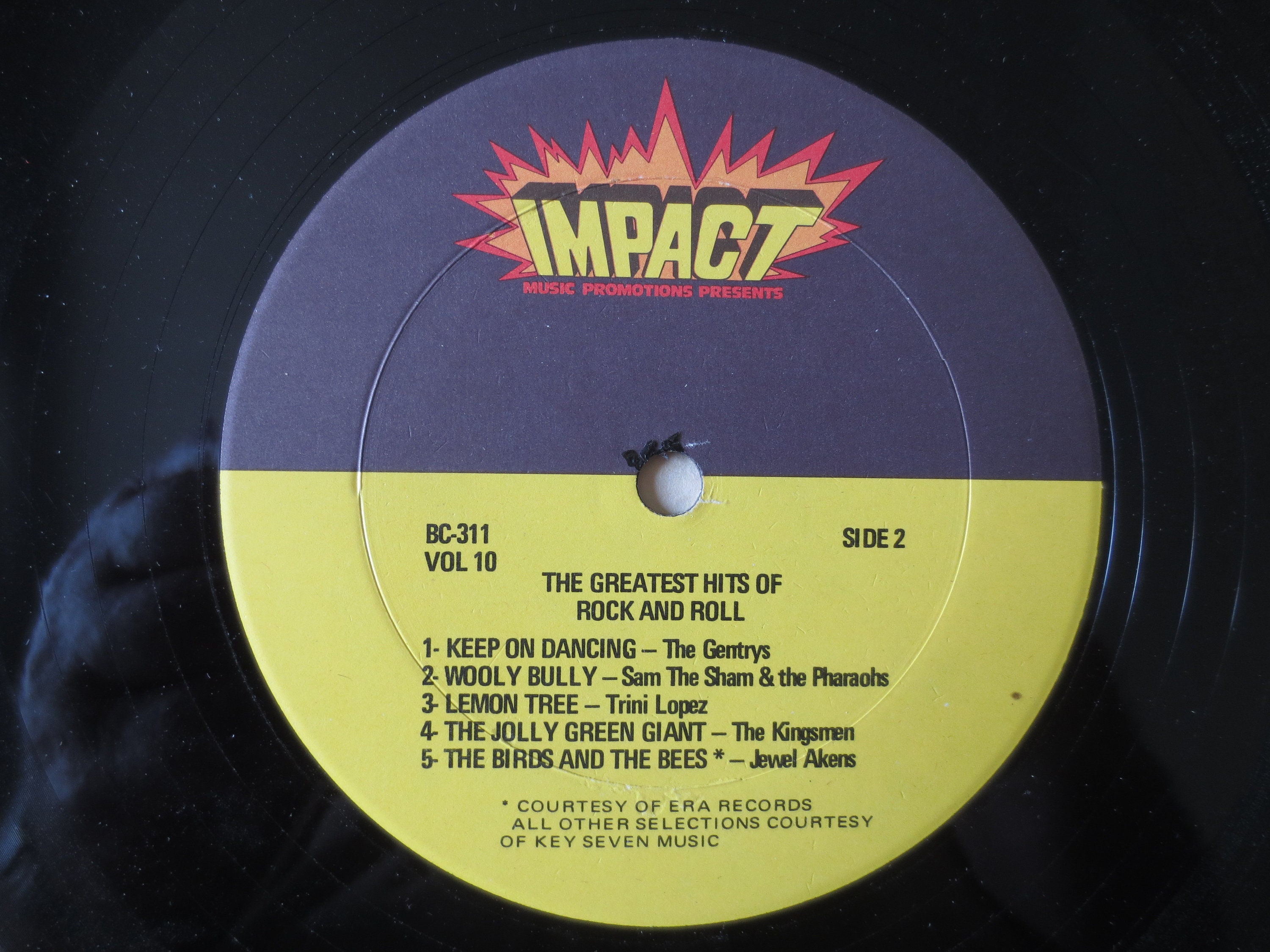 Vintage Records ROCK and ROLL Volume 10 ROCK Records The | Etsy