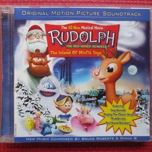 Vintage Cd, RUDOLPH, CHRISTMAS Cd, Red-Nosed REINDEER, Kids Christmas Cd, Christmas, Christmas Music, Christmas Song, 2001 Compact Discs