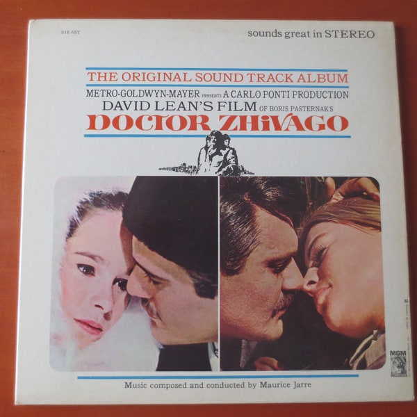 Vintage Records, Doctor ZHIVAGO, LARA's THEME, Doctor Zhivago Album, Soundtrack Records, Vintage Vinyl, Records, Vinyl Albums, 1966 Records