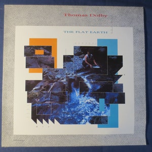 THOMAS DOLBY, The Flat EARTH, Thomas Dolby Record, Rock Record, Thomas Dolby Album, Thomas Dolby Lp, Rock Album, Vintage Record, 1984 Record