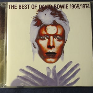 Vintage Cd&#39;s, DAVID BOWIE, The BEST of, David Bowie Cd, David Bowie lp, David Bowie Music, David Bowie Songs, Rock Cds, 1997 Compact Discs