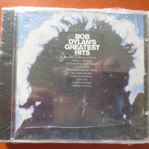 Vintage Cd&#39;s, BOB DYLAN, Still SEALED, Greatest Hits, Bob Dylan Cd, Bob Dylan Lp, Bob Dylan Album, Pop Music Cd, Cd Music, 1993 Compact Disc