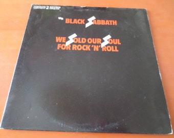 BLACK SABBATH, We Sold Our SOUL, Heavy Metal, Álbum vintage, Disco de 1975, LP de vinilo