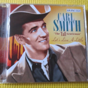 Vintage Cd, CARL SMITH, The TALL Gentleman, Carl Smith Cd, Carl Smith Album, Carl Smith Songs, Country Cds, Classic Country Cd, Country Lp