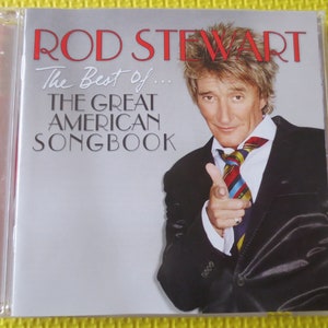 Vintage Cds, ROD STEWART, BEST of, American Songbook, Rod Stewart Cd, Jazz Compact Disc, Rod Stewart Album, Jazz Musik Cd, Cd, Compact Discs