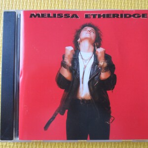 Vintage Cd&#39;s, MELISSA ETHERIDGE, Blues Rock Cd, Melissa Etheridge Cd, Rock Cd, Classic Rock Cd, Rock Lp, Pop Music Cds, 1988 Compact Disc