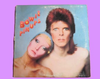 DAVID BOWIE, PINUPS, Álbum vintage, Disco de 1973, Vinilo LP