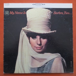 BARBRA STREISAND, My Name is BARBRA, Barbra Streisand Lp, Vinyl Record, Vinyl Lp, Pop Record, Pop Music Album, Vintage Records, 1965 Records