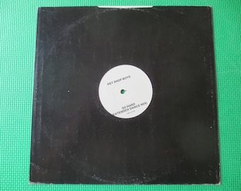 EP de vinilo vintage de Pet Shop Boys 'So Hard' - 1990