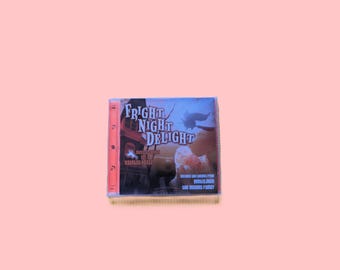 FRIGHT NIGHT DELIGHT, Halloween Monster Mix, Horror Songs, 1999 Compact Disc, Vintage Cd