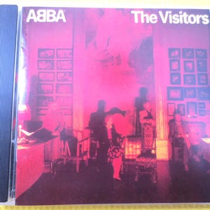 Vintage Cds, ABBA, The VISITORS, ABBA Cd, Abba Music, Abba Hits Cd, Abba Songs, Pop Music Cd, Pop Cd, Abba Album, Disco, 1985 Compact Discs