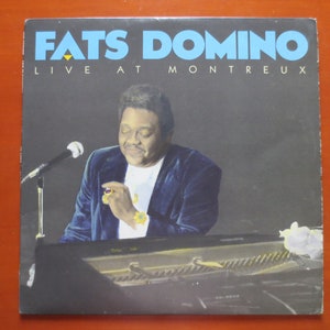 FATS DOMINO Record, LIVE at Montreux, Fats Domino Album, Fats Domino Vinyl, Fats Domino Lp, Vintage Vinyl, Lp, Vintage Records, 1987 Records