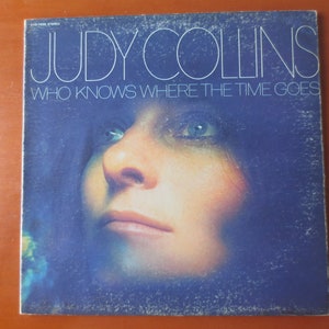 JUDY COLLINS Records, Who Knows Where, Judy Collins Album, Judy Collins Vinyl, Judy Collins Lp, Vintage Vinyl, Vintage Records, 1968 Records