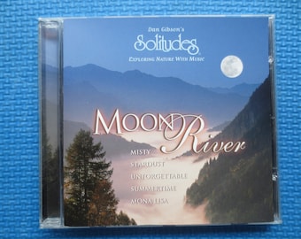 SOLITUDES, Moon River, Natur Meditation Musik, 2000 Compact Disc, Vintage Cd