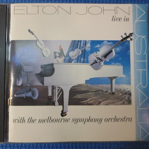 Vintage Cd, ELTON JOHN, AUSTRALIEN, Elton John Cd, Greatest Hits Cd, Pop Cd, Elton John LP, Rock Cd, Rockmusik Cd, 1987 Compact Discs