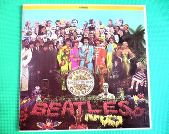 Beatles Ultra Rare HELP Swiss Version Repro Cover LP Vinyl Album