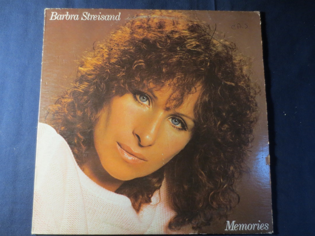 Vintage Barbra Streisand 'memories' Vinyl Record Album (1981) - Etsy