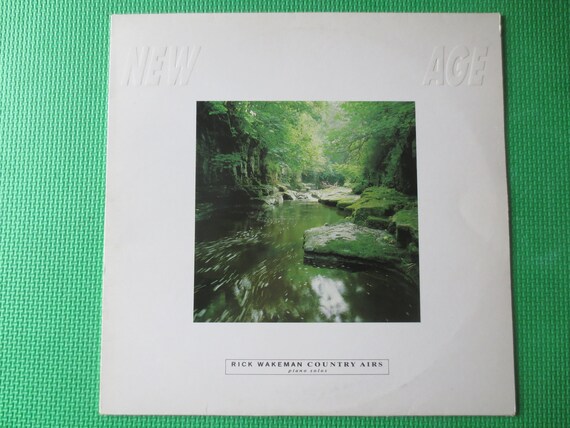 Rick Wakeman - Country Airs LP - 1986 Piano Solos Vinyl Record