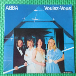 Vintage Cds, ABBA Cd, VOULEZ-VOUS, Abba Music, Abba Hits Cd, Abba Songs, Pop Music Cd, Pop Cd, Vintage Abba, Disco Cds, 1979 Compact Discs