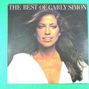 Vintage Records, CARLY SIMON, The BEST of Album, Carly Simon Album, Carly Simon Vinyl, Carly Simon Lp, Vintage Vinyl, Pop Music, 1975 Record