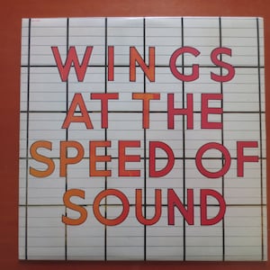 Vintage Records, PAUL McCARTNEY, WINGS, Speed of Sound, Paul McCartney Album, Paul McCartney Lp, Beatles Record, Beatles Songs, 1976 Record