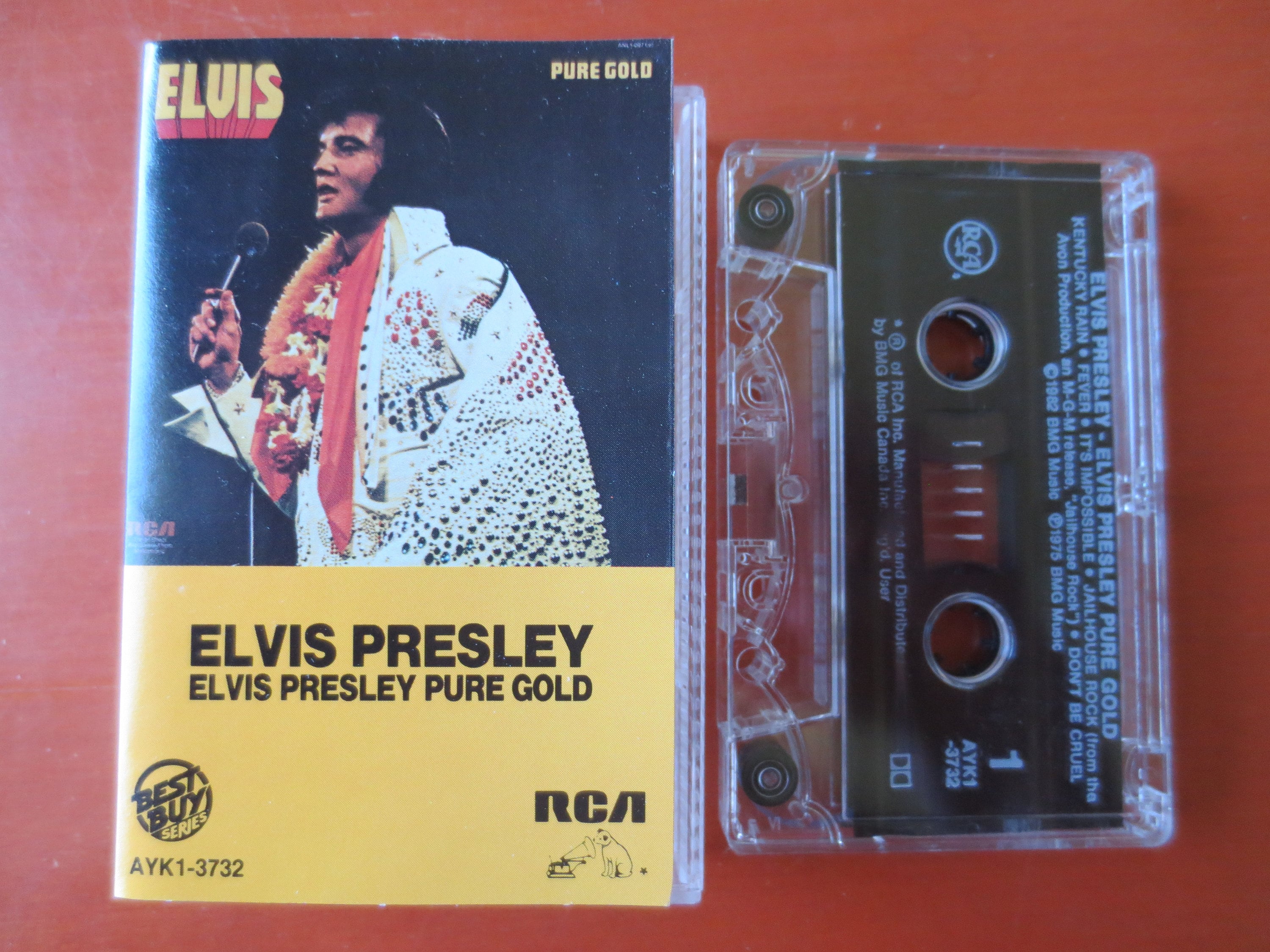 Cassette Tapes, ELVIS PRESLEY, Pure GOLD, Elvis Presley Tape